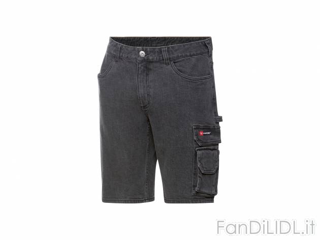 Bermuda in jeans da lavoro per uomo Parkside, prezzo 11.99 &#8364; 
Misure: ...