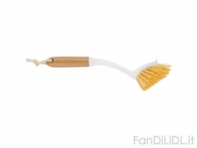 Spazzola per pulizie AquaPur, prezzo 2.99 € 
- Manico in bambù e asola per appenderla
- ...