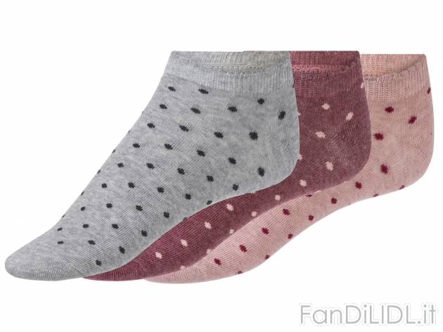 Calzini da donna Esmara, prezzo 4.99 &#8364; 
3 paia - Misure: 35-42 
- Con ...