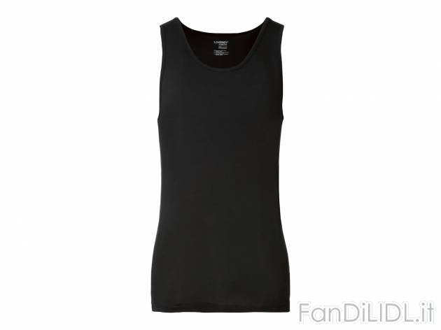 Canotta da uomo Livergy, prezzo 4.99 &#8364; 
Misure: S-XL 
- Con fibre naturali ...