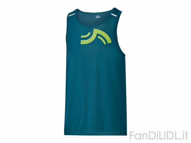 Canotta sportiva da uomo Crivit, prezzo 3.99 &#8364; 
Misure: S-XL 
- Con dettagli ...