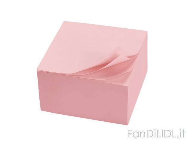 Blocco foglietti adesivi, 480 fogli , prezzo 0.99 &#8364; per Alla confezione