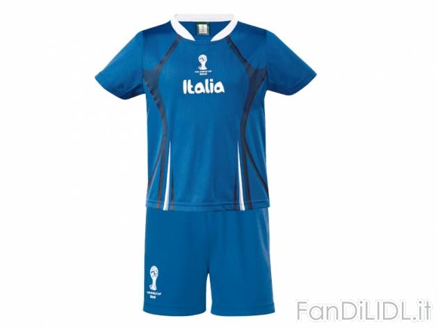 Completo calcio da bambino, Italia , prezzo 6,99 &#8364; per Alla confezione ...