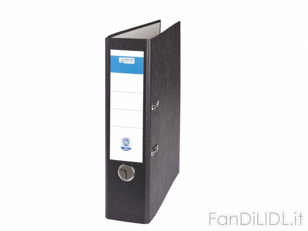 Raccoglitore dorso 8 cm , prezzo 1.49 &#8364; per Alla confezione 
-  Formato A4