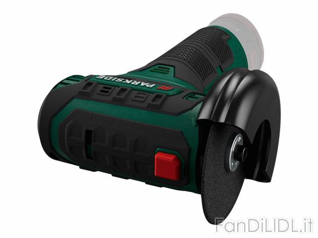 Smerigliatrice angolare ricaricabile Parkside, prezzo 24.99 € 
Prodotto della ...