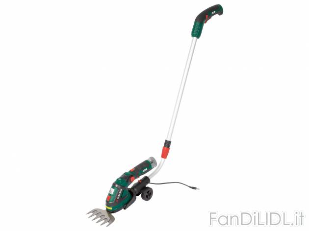 Cesoia ricaricabile per erba e cespugli Parkside, prezzo 29.99 € 
Prodotto della ...