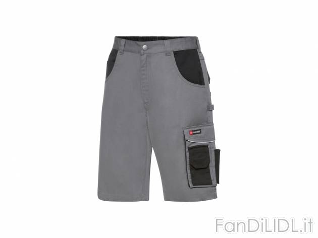 Pantaloni corti da lavoro per uomo Parkside, prezzo 11.99 &#8364; 
Misure: 48-58
Taglie ...