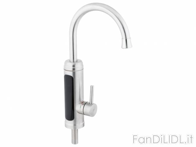 Rubinetto elettrico Easymaxx, prezzo 49.00 &#8364; 
- Acqua subito calda utilizzando ...