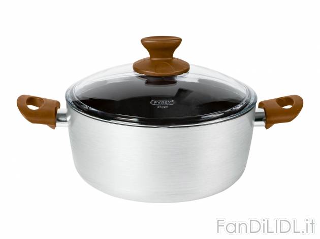 Pentola con coperchio Ernesto, prezzo 29.99 &#8364; 
Ø 24 cm 
- Corpo in alluminio ...