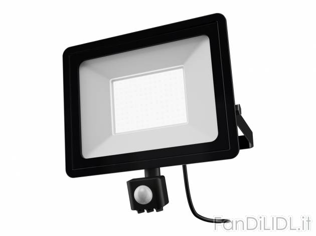 Faro LED con rilevatore di movimento Livarno, prezzo 19.99 &#8364; 
- Sensore ...