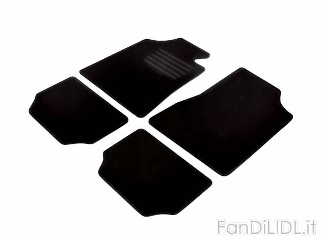 Set tappetini auto , prezzo 6.99 &#8364; per Al set 
- Disponibile in 3 diverse ...