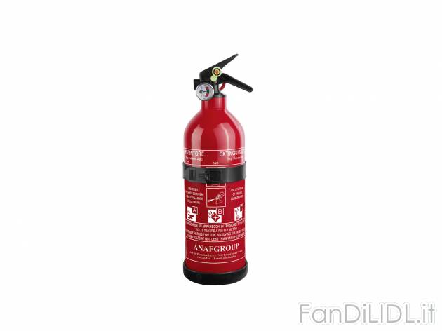 Estintore 1 kg , prezzo 9.99 &#8364; per Alla confezione 
- Con manometro
- ...