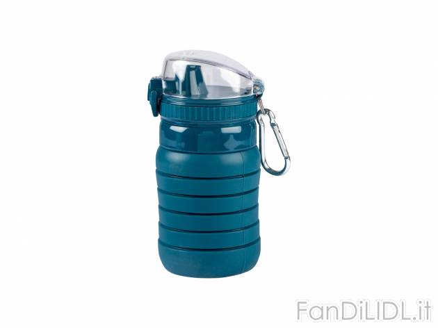Borraccia o set bicchieri pieghevoli Ernesto, prezzo 4.99 &#8364; 
- Con gancio ...