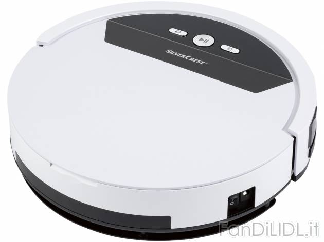 Robot aspirapolvere con funzione di lavaggio Silvercrest, prezzo 129.00 &#8364; ...