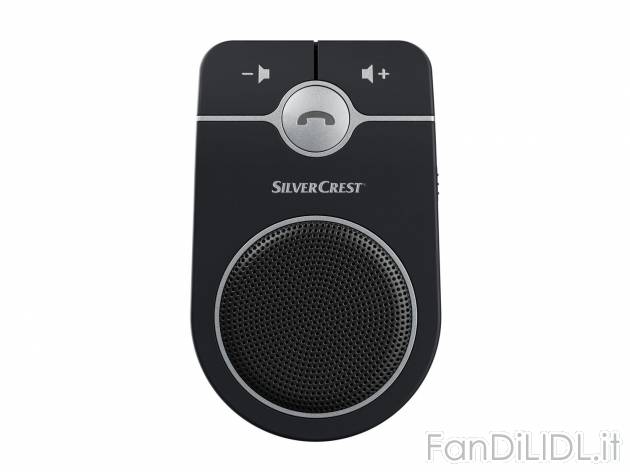 Dispositivo vivavoce Bluetooth per auto Silvercrest, prezzo 17.99 &#8364; 
- ...