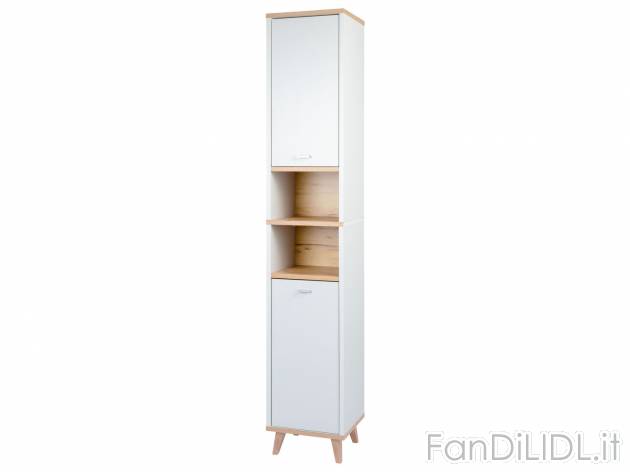 Armadio a colonna per bagno Livarno, prezzo 59.00 &#8364; 
- Ripiani regolabili ...