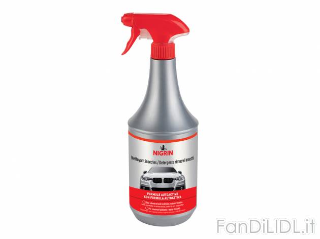 Prodotti per pulizia auto Nigrin, prezzo 5.99 &#8364; 
- Detergente rimuovi ...
