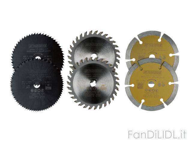 Set lame per sega a immersione Parkside, prezzo 9.99 &#8364; 
- Adatto a modelli ...