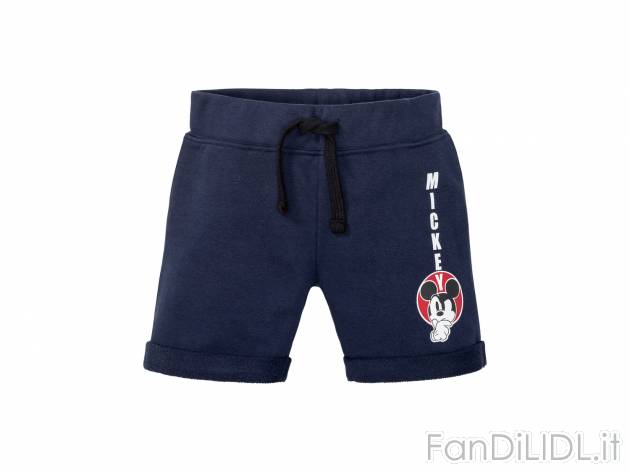 Shorts da bambino Mickey Mouse, Paw Patrol, Batman Oeko-tex, prezzo 4.99 € 
Misure: ...