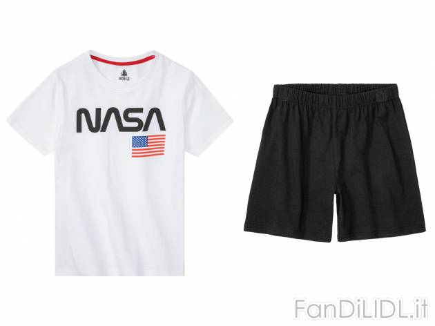 Pigiama corto da bambino Spider-man, Nasa, Jurassic World Oeko-tex, prezzo 8.99 ...