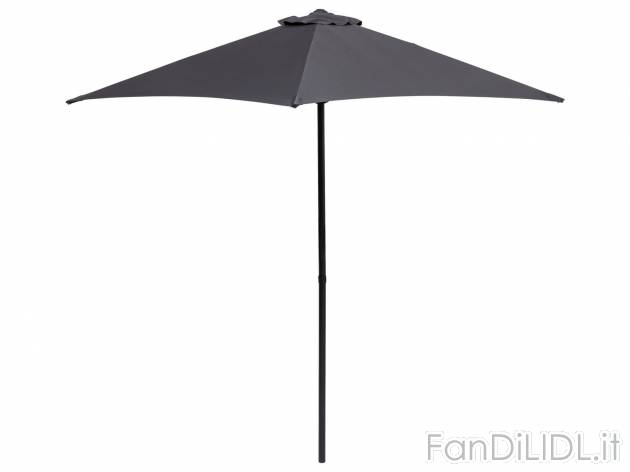 Ombrellone antracite Livarno, prezzo 59.00 &#8364; 
Ø 260 cm 
- Sistema push-up ...