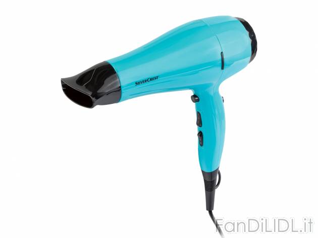 Asciugacapelli agli ioni Silvercrest Personal Care, prezzo 14.99 &#8364; 
- ...