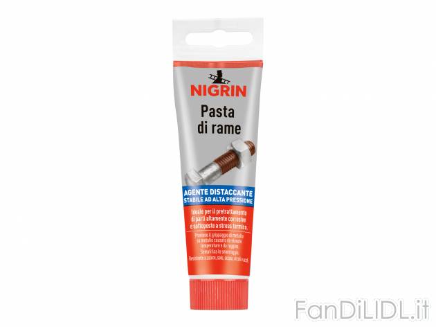 Articoli per pulizia dei cerchioni Nigrin, prezzo 4.99 &#8364; 
- Pasta di rame ...