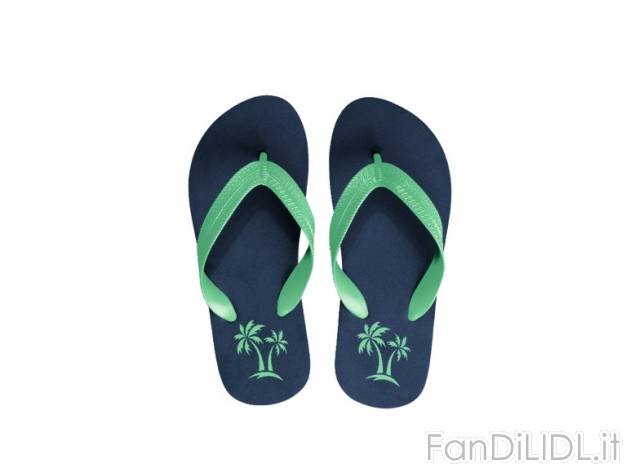 Infradito per bambini , prezzo 2,99 &#8364; per Al paio 
- Suola leggera e flessibile ...