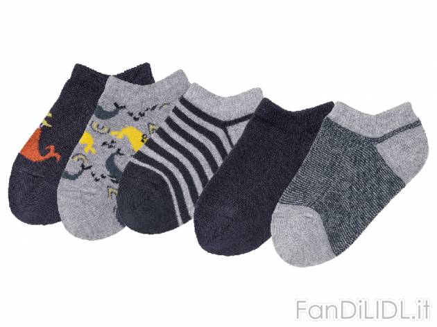 Calzini da bambino Lupilu-new, prezzo 3.49 &#8364; 
5 paia - Misure: 19-30 
- ...