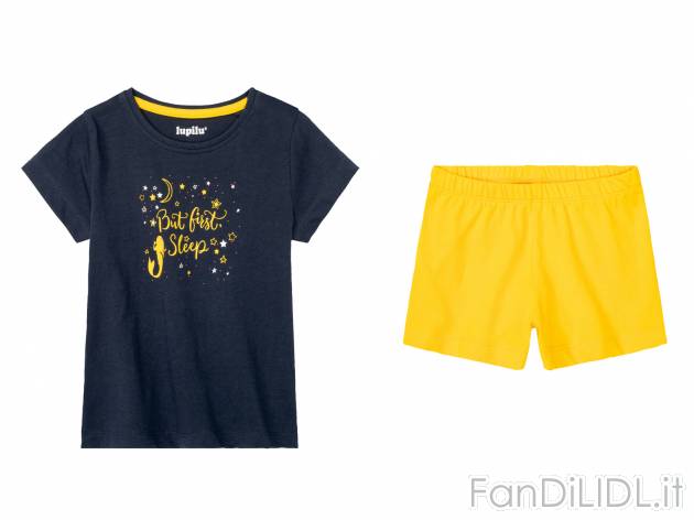 Pigiama da bambina Lupilu-new, prezzo 4.99 &#8364; 
Misure: 1-6 anni 
- 
Puro ...