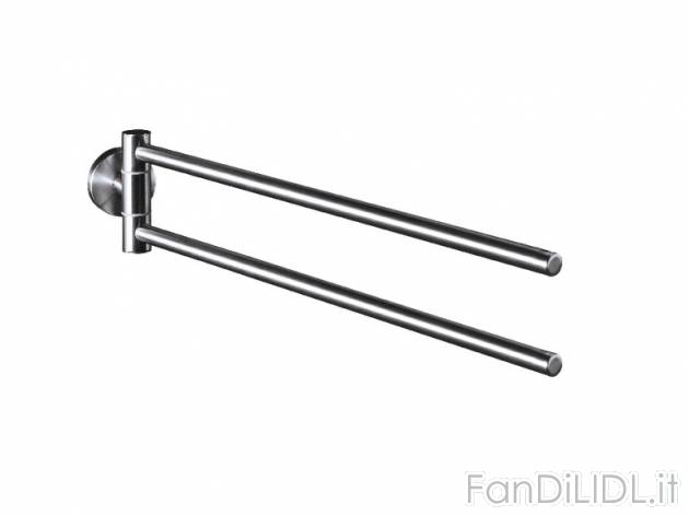 Portasciugamani con 2 bracci mobili Miomare, prezzo 12,99 &#8364; per Alla confezione ...