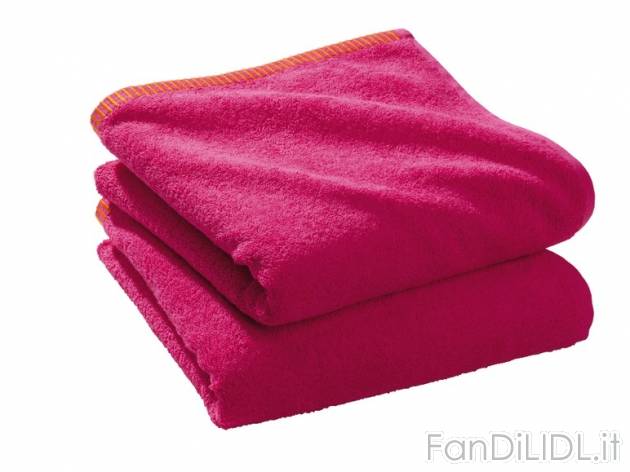Asciugamano 50 x 100 cm, 2 pezzi Miomare, prezzo 5,99 &#8364; per Alla confezione ...
