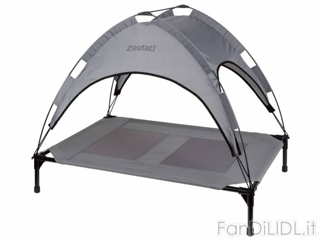 Lettino per cani con parasole Zoofari, prezzo 24.99 &#8364; 
- Protezione dai ...