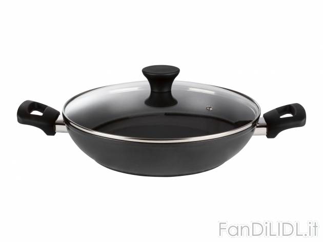 Tegame con coperchio in vetro Ernesto, prezzo 17.99 &#8364; 
Ø 28 cm 
- Adatto ...