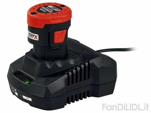 Batteria 2 Ah con caricabatterie Parkside, prezzo 19.99 &#8364; 
Prodotto della ...