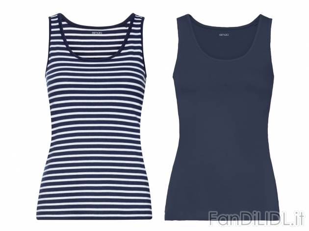 Canotta da donna Esmara, prezzo 6.99 &#8364; 
2 pezzi - Misure: S-L
Caratteristiche

- ...