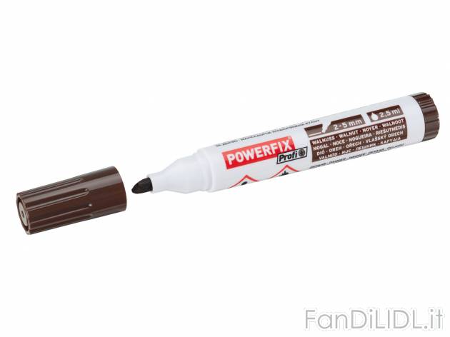 Pennarello per fughe o legno , prezzo 1.99 &#8364; per Alla confezione 
- Copre ...