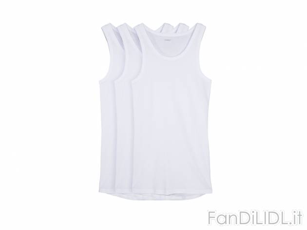 Canotta da uomo , prezzo 7.99 &#8364; per Alla confezione 
- In puro cotone
- ...
