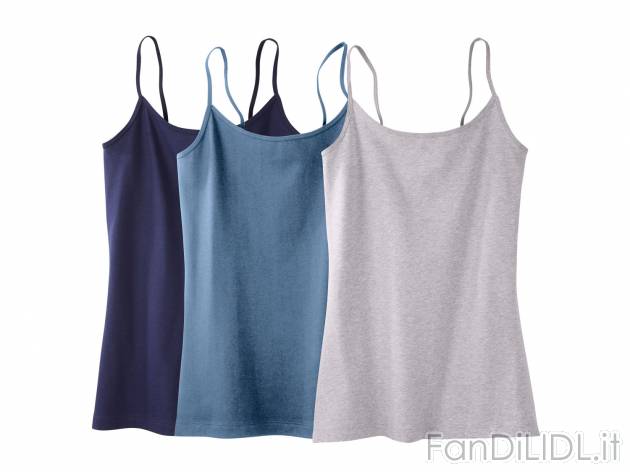 Top da donna , prezzo 7.99 &#8364; per Alla confezione 
-  3 pezzi