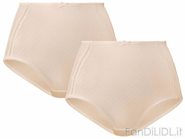 Slip modellante da donna Esmara, prezzo 7.99 &#8364; 
2 pezzi - Misure: S-XL ...