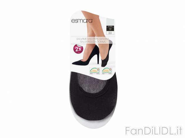 Salvapiedi da donna 40 DEN , prezzo 2.49 &#8364; per Alla confezione 
- Senza ...
