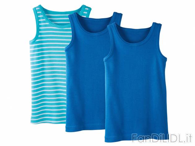 Canotta da bambino , prezzo 4.99 &#8364; per Alla confezione 
-  3 pezzi