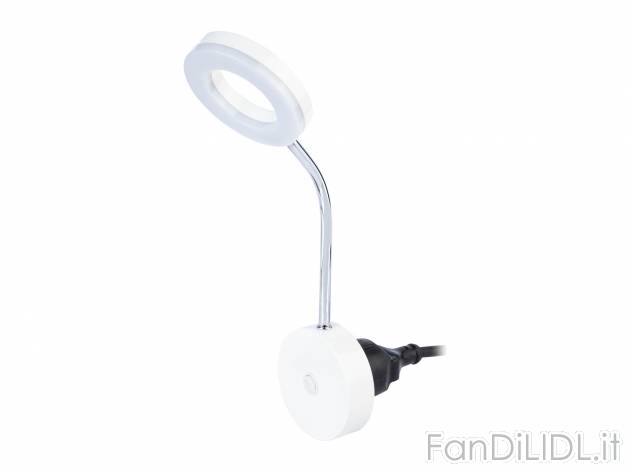 Lampada LED da presa o da tavolo Livarno, prezzo 12.99 &#8364; 
- A risparmio ...