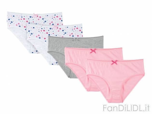 Slip o culottes da bambina , prezzo 5.99 &#8364; per Alla confezione 
-  5 pezzi