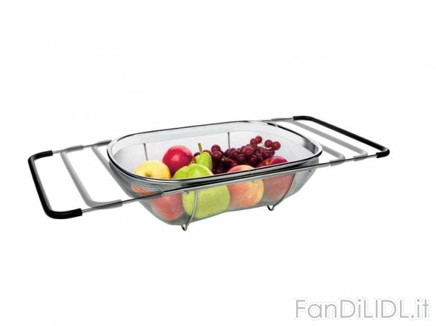 Setaccio da lavello Ernesto, prezzo 7,99 &#8364; per Alla confezione 
- Allungabile: ...