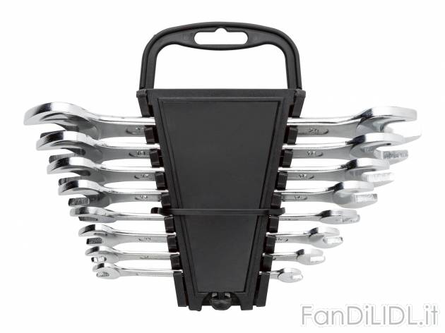 Set chiavi a bocca o ad anello Parkside, prezzo 9.99 &#8364; 
8 pezzi 
- Con ...