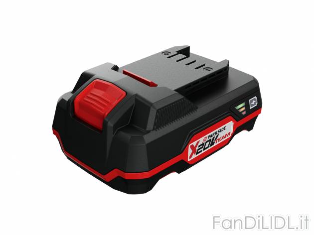 Batteria 2Ah Parkside, prezzo 14.99 € 
Prodotto della serie 