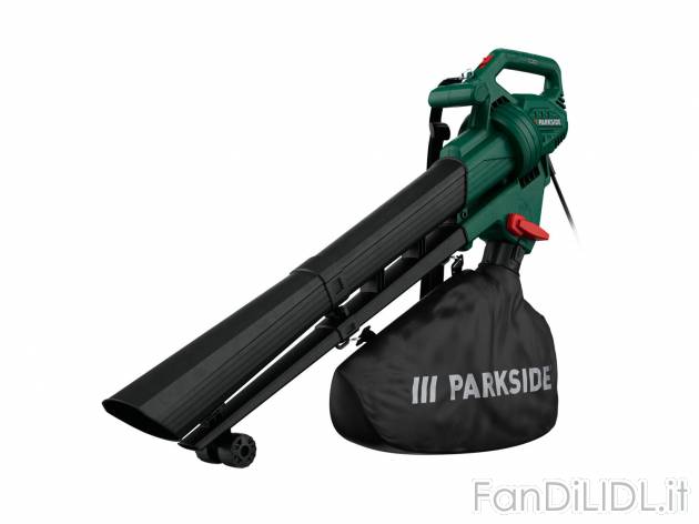 Soffiatore, aspiratore, trituratore per foglie Parkside, prezzo 34.99 &#8364; ...