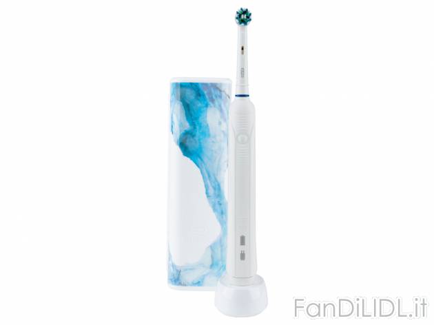Spazzolino da denti elettrico Oral-b, prezzo 39.00 € 
- Rimuove fino al 100% ...
