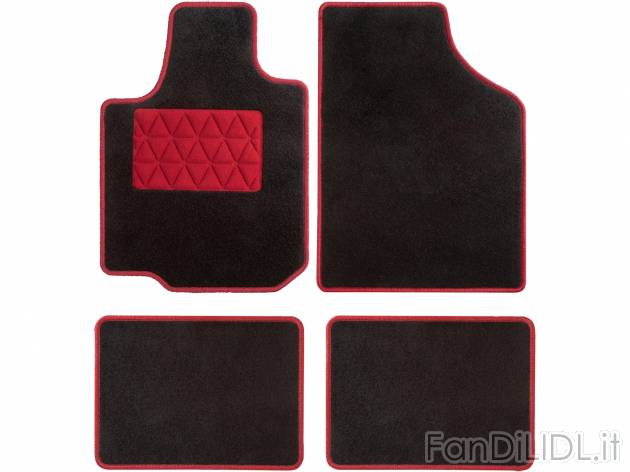 Set tappetini per auto Ultimate Speed, prezzo 11.99 &#8364; 
4 pezzi 
- Antiscivolo ...